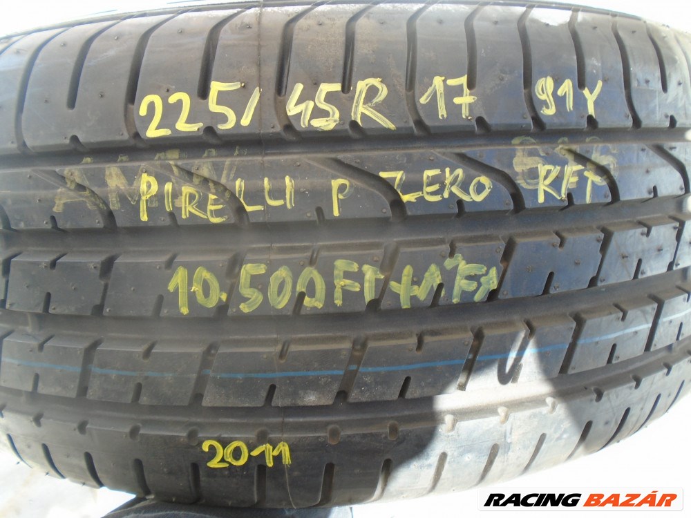 [GYÁRI ÚJ] Pirelli PZERO RFT NYÁRI - 225/45R17  - 91Y - (dot:2011) 3. kép